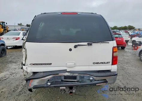 2001 Chevrolet Suburban K2500 from USA, damaged, VIN 3GNGK26G31G266948